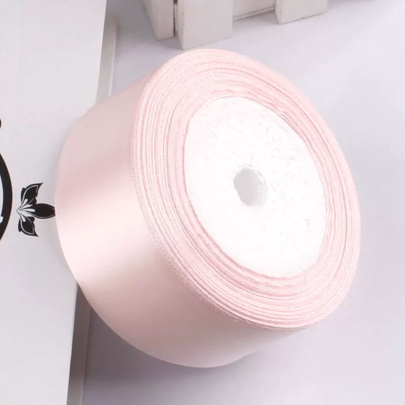 Cinta de 4cm cinta hecha a mano material de flor de rosa de bricolaje cinta de satén material de lazo cinta floral embalaje de regalo