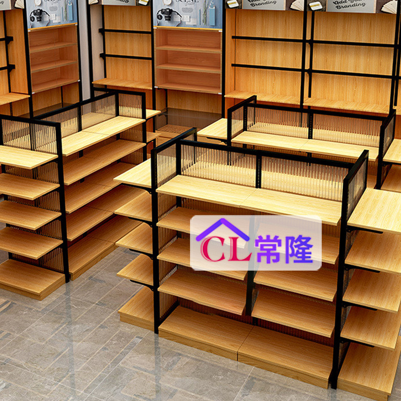 Estantes de papelería Chenguang estante de exhibición de contenedores de acero y madera biblioteca de bolígrafo de alta calidad Zhongdao escritorio de materiales de estudio