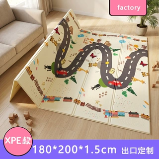儿童xpe婴儿加厚折叠爬行垫宝宝家用爬爬垫早教中心地垫批发玩具