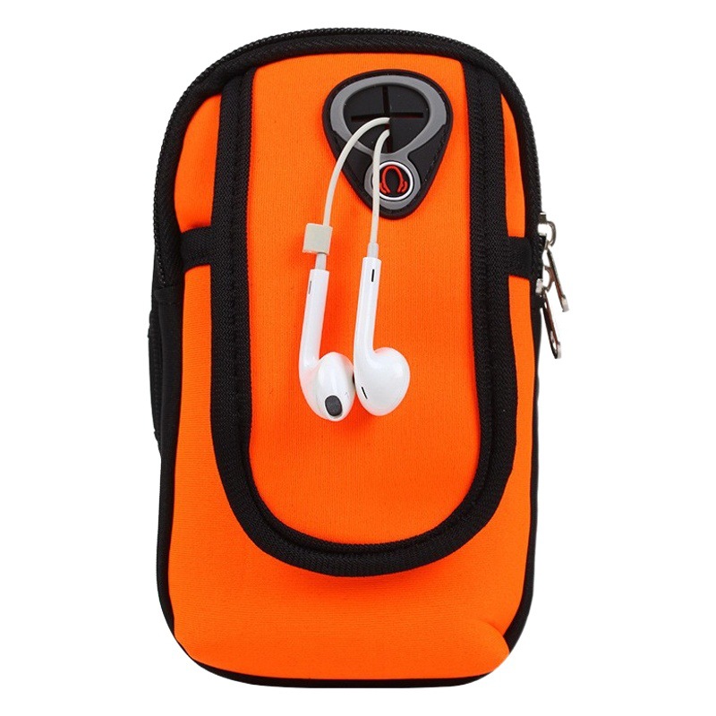 New Outdoor Sports Mobile Phone Arm Bag Men's and Women's Running Arm Bag Wrist Bag Multifunctional Arm Belt Waterproof Hand Diving Material