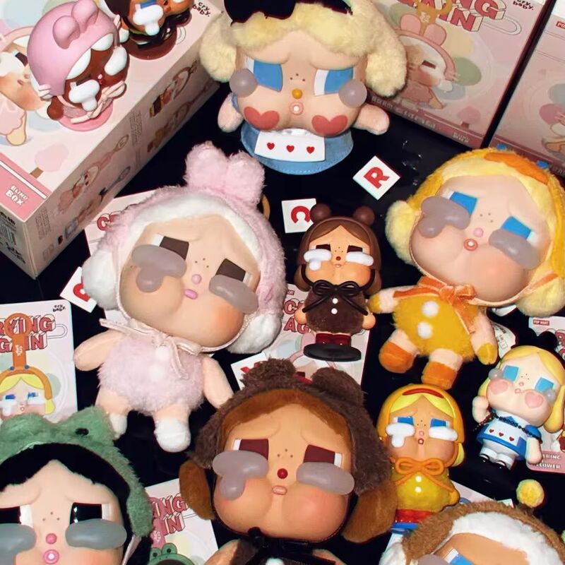 CRYBABY ティアーズ ファクトリー シリーズ ビニールフェイス 祖国バージョン ブラインドボックス バブルマート トレンディ キーホルダー 泣いている赤ちゃん|undefined