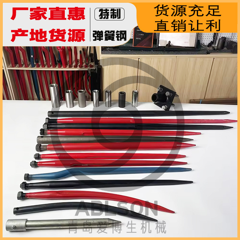 耙齿厂家直供定制捆草针出口转内销干草叉hayloader tine装载机配