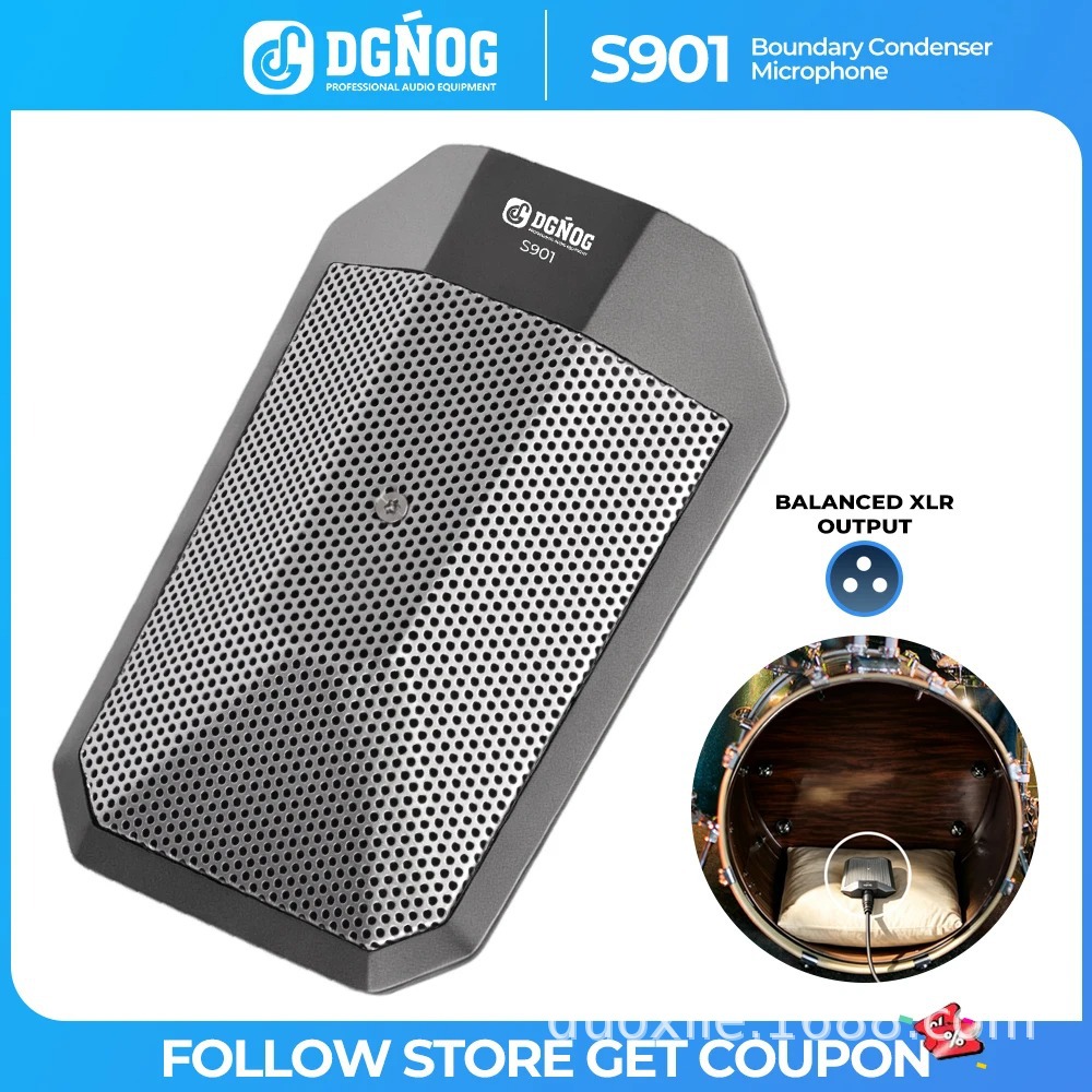 跨境S901底鼓乐器话筒舞台演出拾音有线电容介面麦克风DGNOG