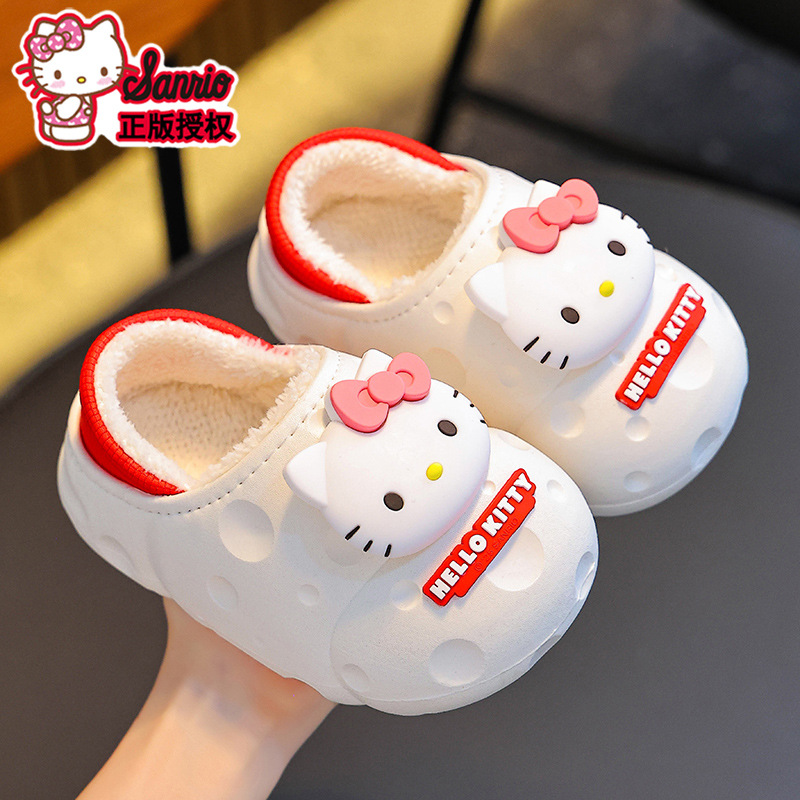 Sanliou zapatillas de algodón de invierno para niños, niñas y niñas, cálidas y impermeables, Lomi, bolsas de tacones de algodón para niños en casa