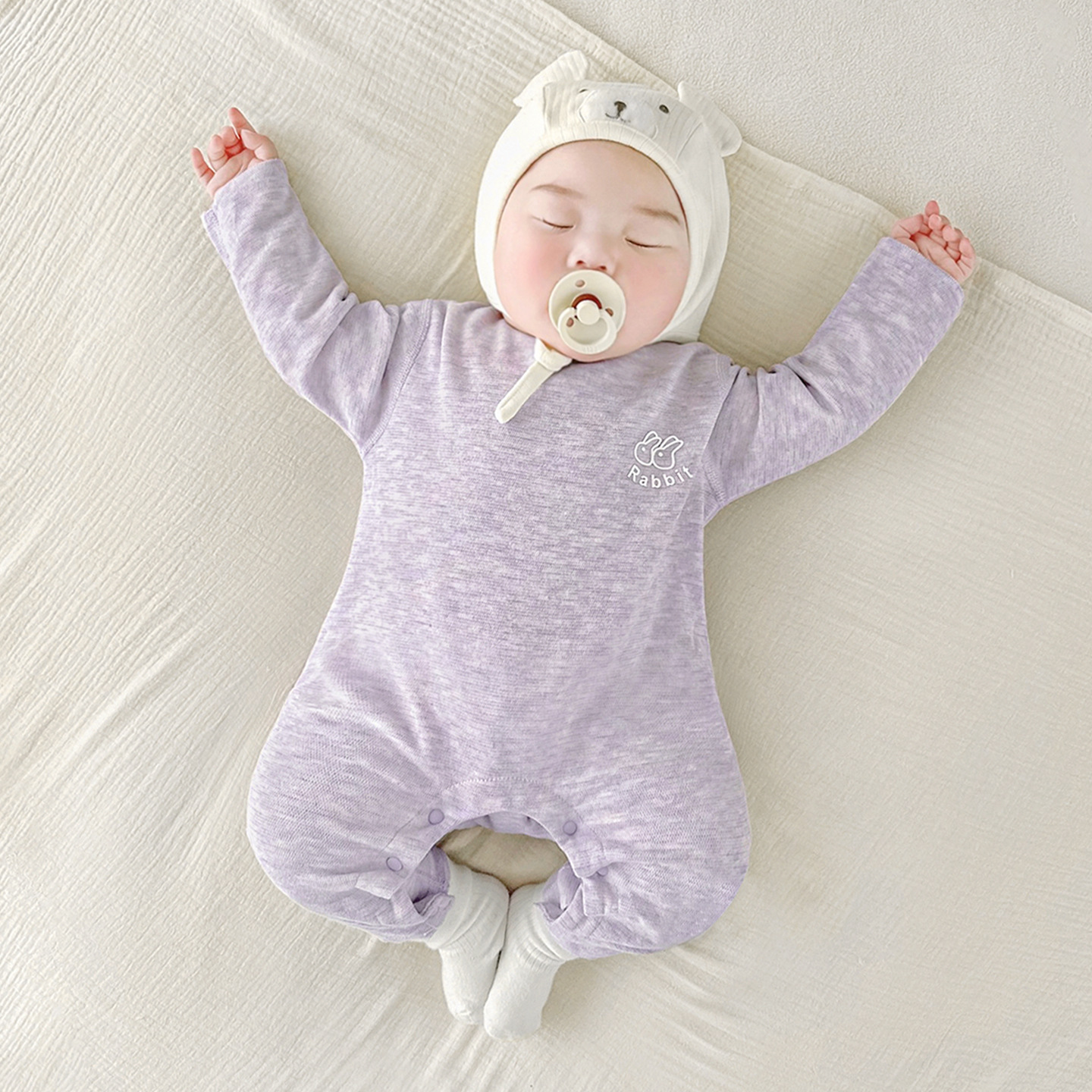 Primavera, otoño, invierno, ropa de recién nacidos, ropa caliente para hombres y mujeres, ropa de fondo, pijamas apretados para niños pequeños, ropa de otoño para bebés