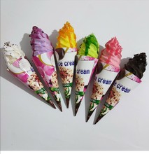 仿真冰淇淋模型巧克力冰激凌假食物甜筒橱柜外景摆拍装饰过家玩具