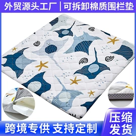 爬行垫游戏垫;地垫;婴童抱被