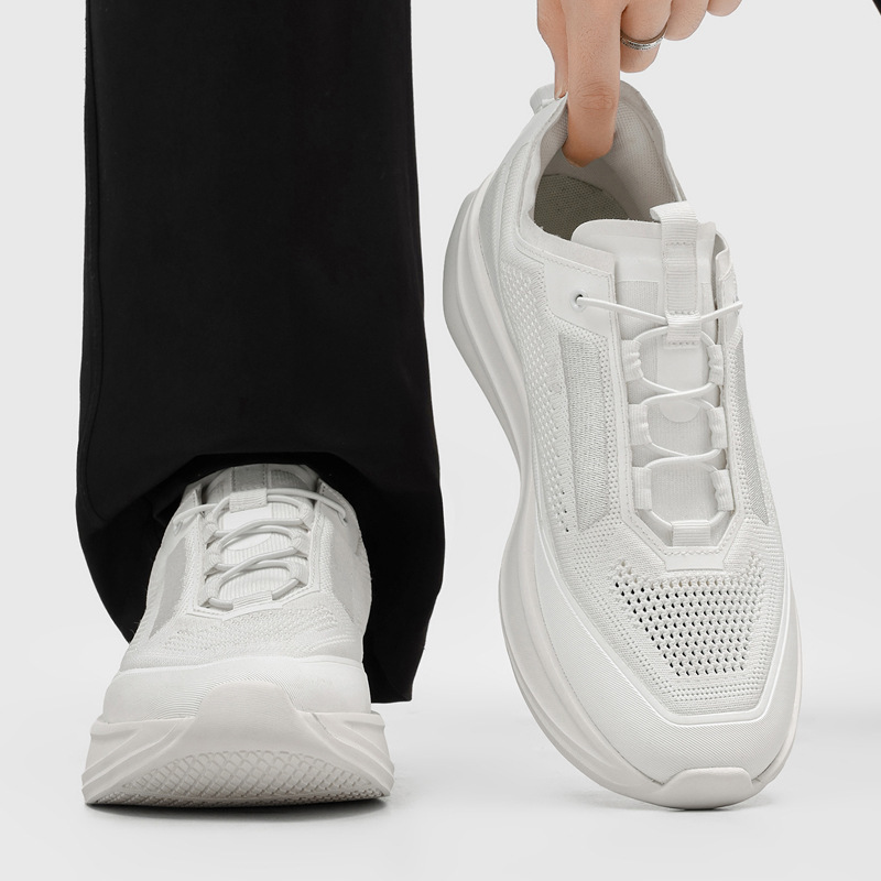 New summer breathable versatile outdoor commuting German training shoes, casual thick-soled height-increasing comfortable sports shoes