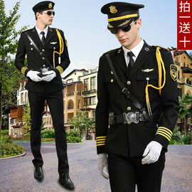 促销特价保安服冬季套装物业形象岗礼宾服特勤保安制服工作服