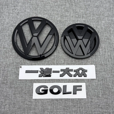 Rear Logo, Tail Logo with English — Car logo - golf-75-4-pack