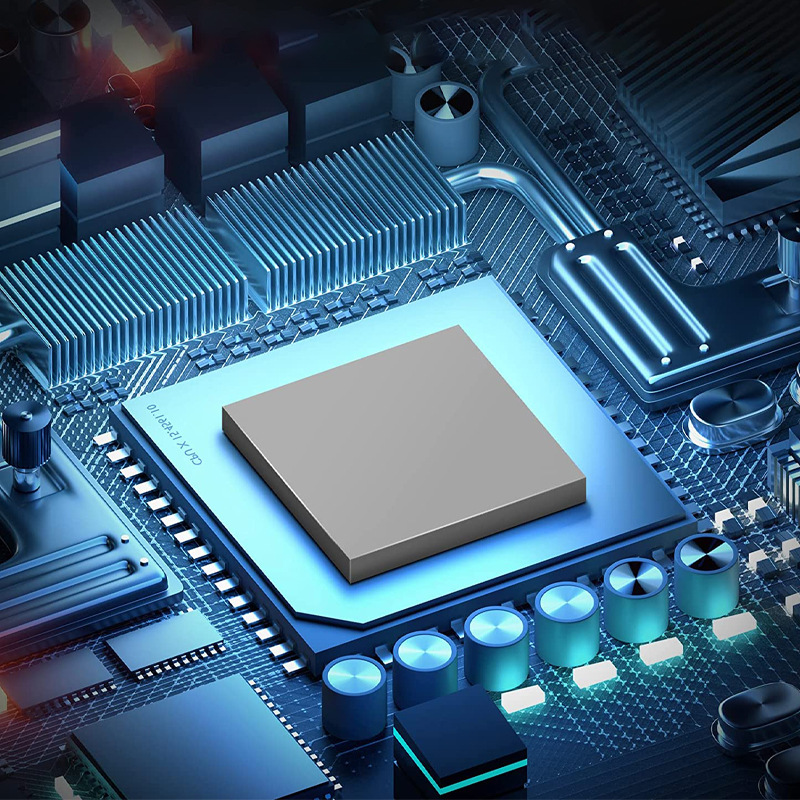 灰白色散热硅胶片电子绝缘材料导热硅胶垫芯片散热界面导热片供应