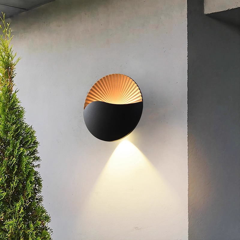 lámpara de pared al aire libre impermeable LED lámpara de pared lavable escalera moderna pasillo lámpara de pared patio lámpara de pared balcón lámpara de vestíbulo