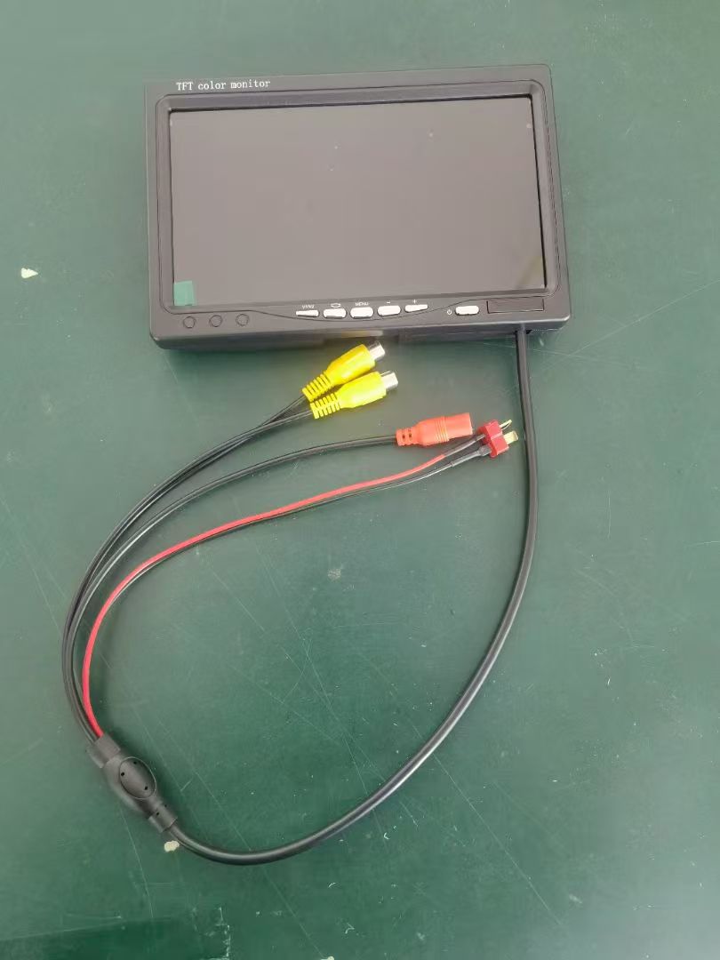 7inch High-definition mini portable VGA HDMI small TV desktop monitor for home and car use