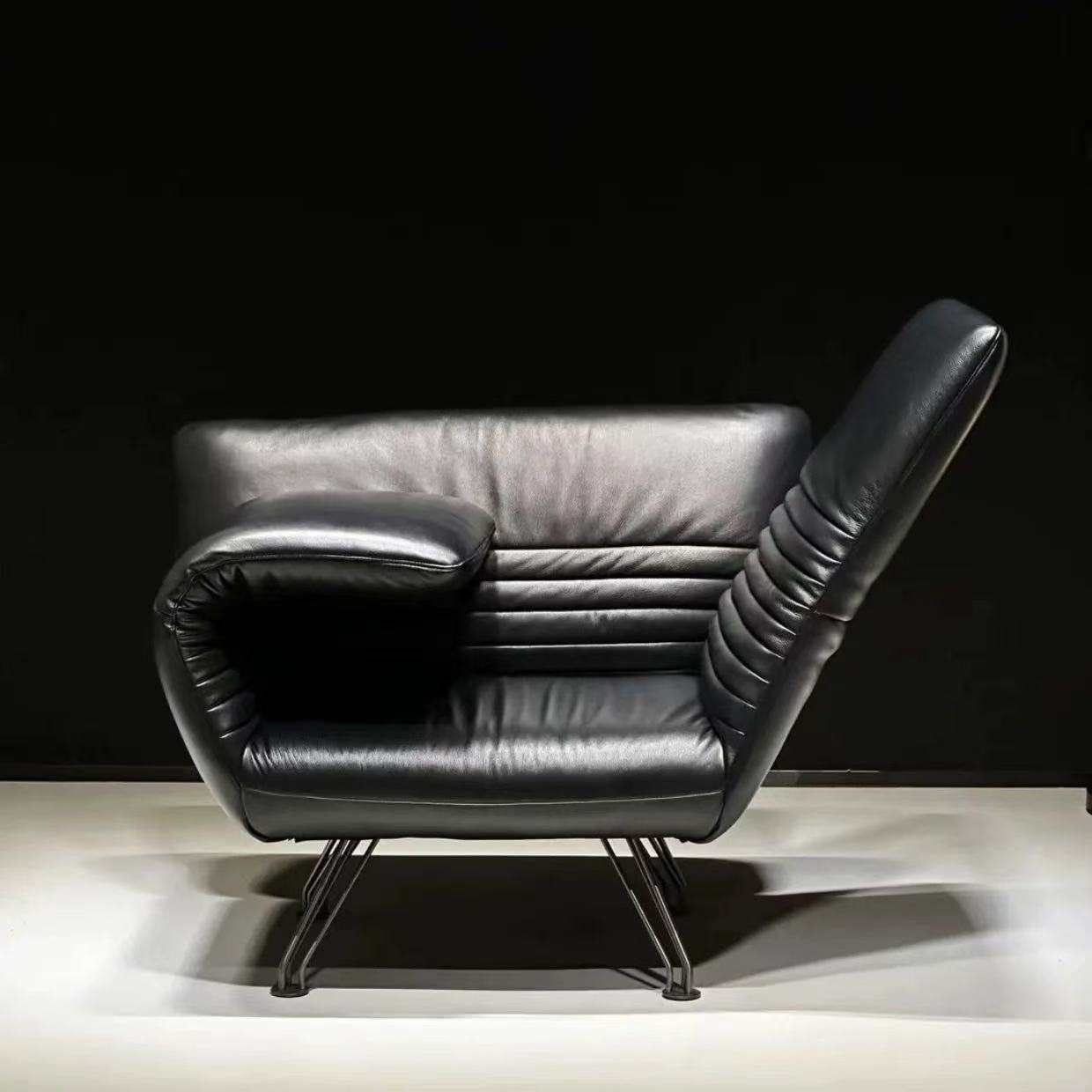 DeSede diseñador sala de estar de alta gama multifuncional plegable relajación silla italiana sofá minimalista