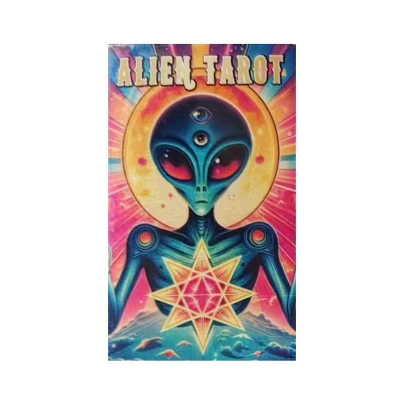2025 New In Stock Alien Tarot Cross-Border Board Game English Cards_voghion.com