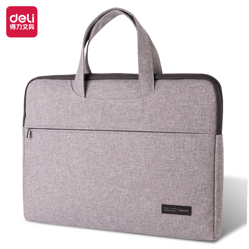 DEKI5590 portable bolsa de oficina bolsa de conferencias bolsa de computadora bolsa de documentos de negocios bolsa de mano impresa logotipo image 7