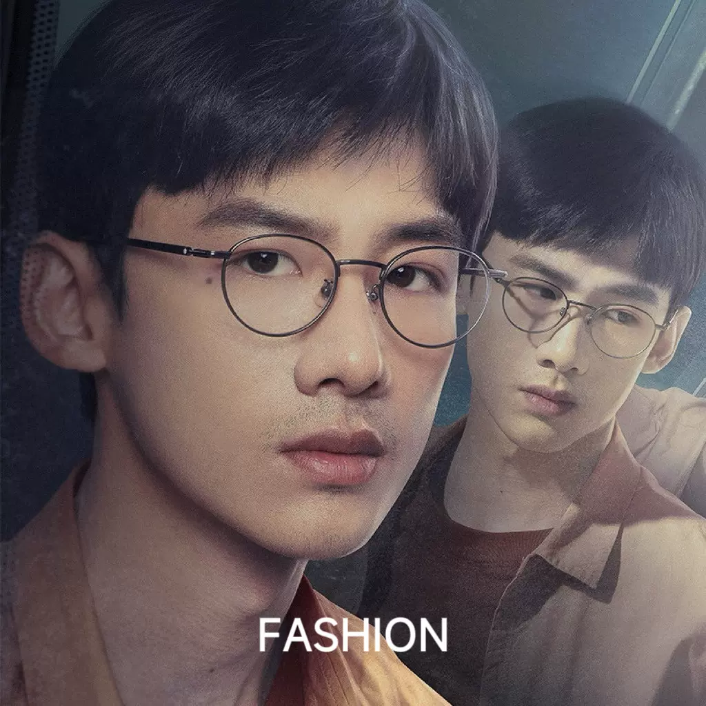 白敬亭同款超轻纯钛圆框近视眼镜框防蓝光平光丹阳眼镜批发 01720