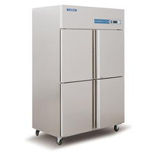 洛德冰箱冰柜商用六门冷藏冷冻大容量立式不锈钢冰柜四门双温冰箱