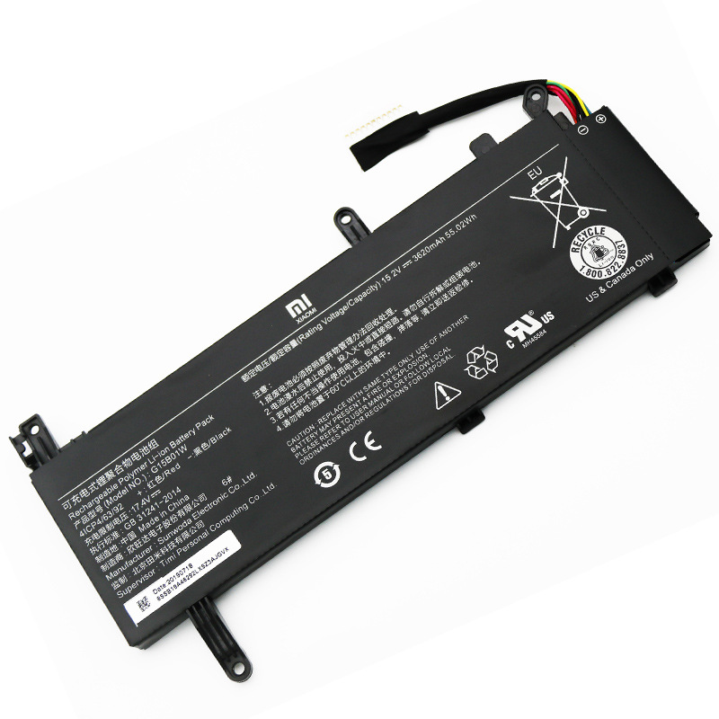 适用小米 171502-A1/AA/AB/AK/AI/AN G15B01W 笔记本电池
