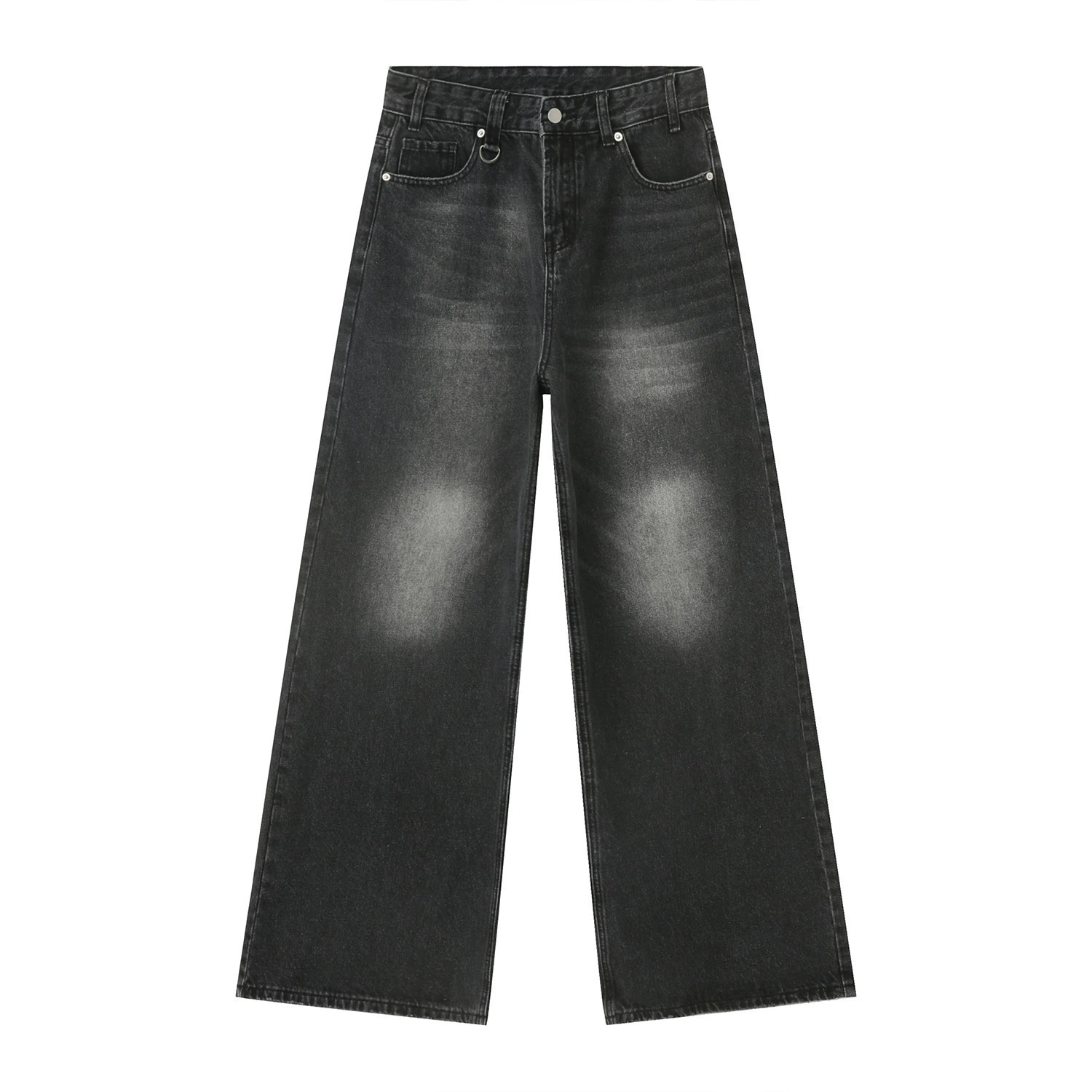 Джинсы ретро loose fit, американский стиль широкие, деним с винтажной стиркой (S–3XL)