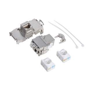Category 6 Shielded 180 Degrees Tool-free Module