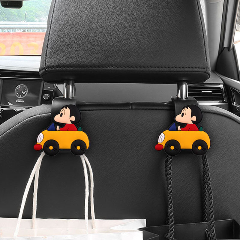 Meiyesi suministros de decoración de automóviles silla trasera gancho de coche celebridad de Internet hermoso gancho de dibujos animados suministros de la serie de almacenamiento