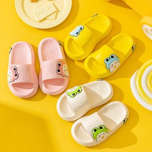 Children's Slippers Summer Girls' Home Indoor Non-Slip Soft Bottom Children's Girl's Cartoon Baby's Out-of-Home Sandals