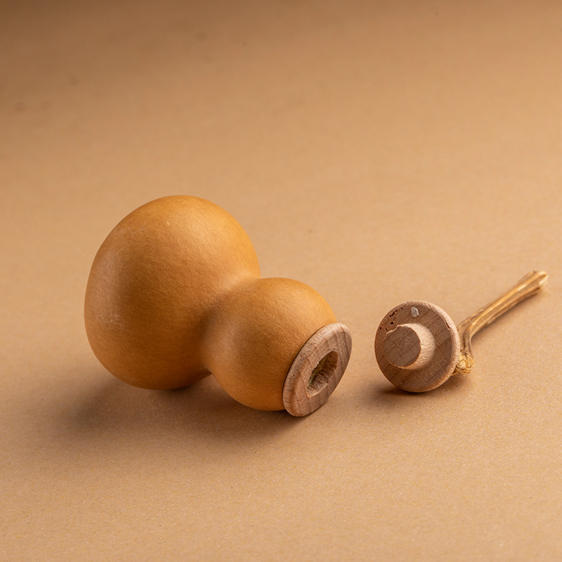 Calabaza natural Regalo hogar hecho mano Accesorios Llavero image 6