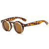 Retro sunglasses, trend glasses solar-powered, punk style, European style