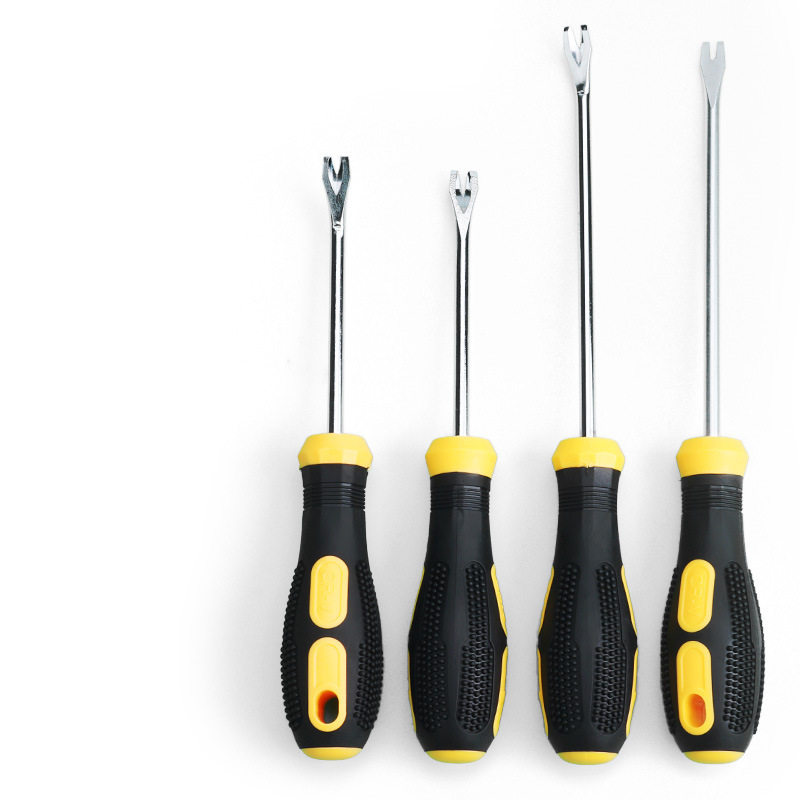 Nail Remover U-Shaped V-Shaped Pry Nail Removal Screwdriver One-Word Opening Notch Sofa Mattress Special Nail Removal Driver Nail Remover U-Shaped V-Shaped Pry Nail Removal Screwdriver One-Word Opening Notch Sofa Mattress Special Nail Removal Driver