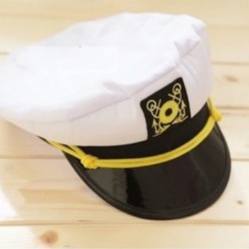 Navy Sailor Hat Festival Props Adult Products Men and Women Adult Uniforms Performance Role Play Stewardess Policewoman
