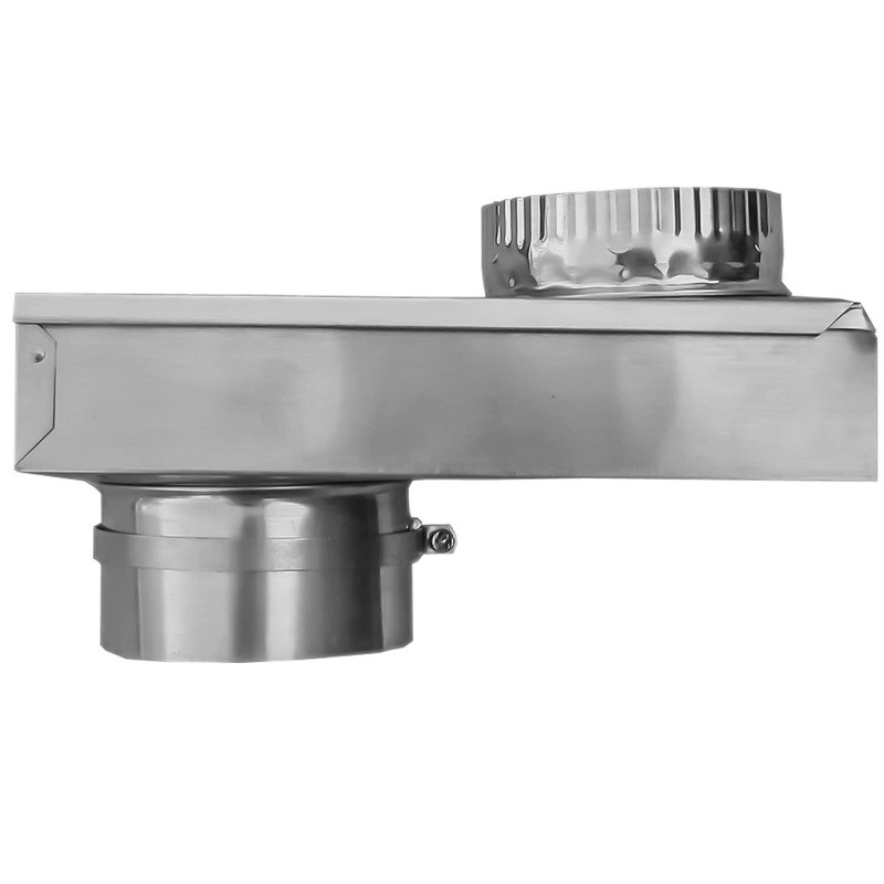 Dryer Vent Connector Pipe Exhaust Periscope Prevent Hose Folding Blockage