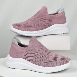 Multi-Sport Walking Shoes 2025 Spring and Summer New Men's and Women's Lightweight Casual One-Legged Walking Mesh Breathable Sports Shoes