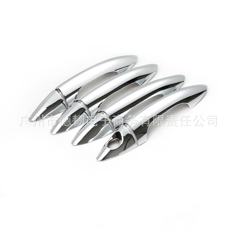 Suitable for 2011-15 Hyundai Accent Solaris Verna Chrome Handle Sticker Door Handle Decoration