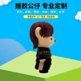 现模现货日式人物动漫玩具公仔 搪胶PVC玩具摆件手办工艺品公仔