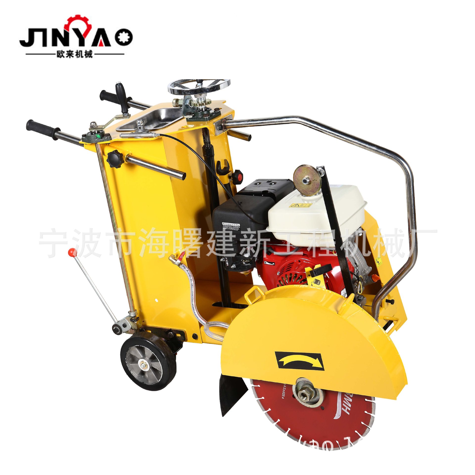 汽油混凝土切割机自动行走马路切割机柴油马路切割机水泥路面