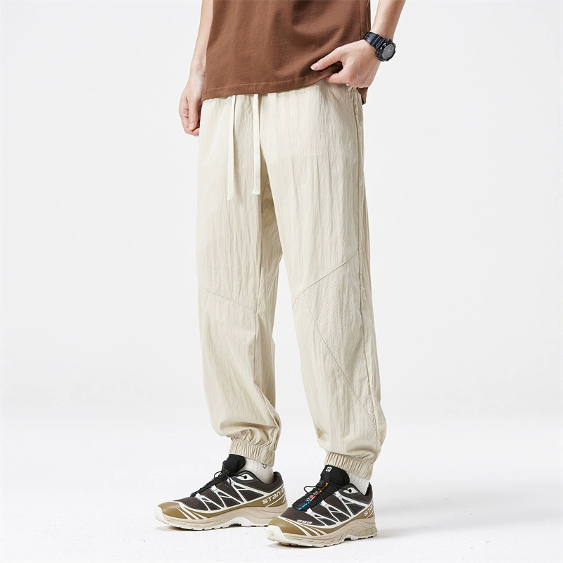 Американские ретро минималистские повседневные брюки на открытом воздухе быстротушные брюки-корсеты в прямом эфире