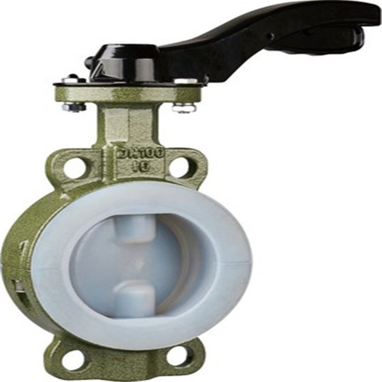 厂家直供 衬氟耐强酸强碱蝶阀  全衬衬四氟涡轮蝶阀D371F46-16C