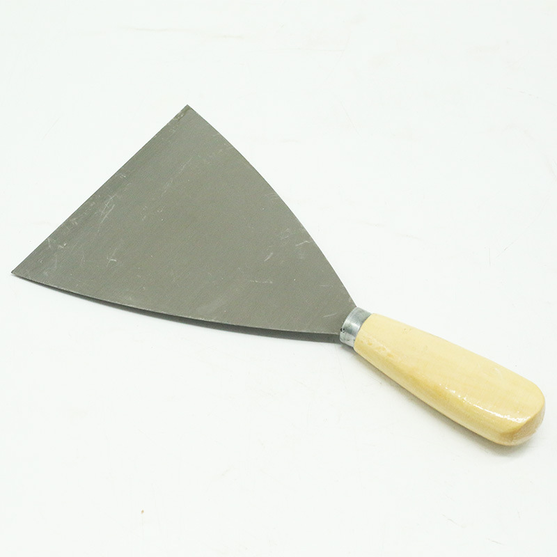 木柄双夹油灰刀铲刀装修铲子清洁刀腻子刀刮刀工具油灰刀不锈钢加