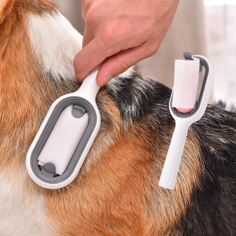 개 청소 머리 제거 빗 고양이 털 제거 빗 petgravity 애완 동물 빗 헤어 브러시 관리 마사지 빗