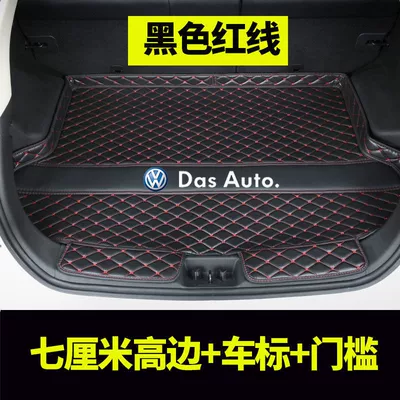Lamando, Tiguan, Trunk Mat - high-side-car-logo-threshold-contact-customer-service-to-note-the-color-for-other-models-please-contact-customer-service-for-notes