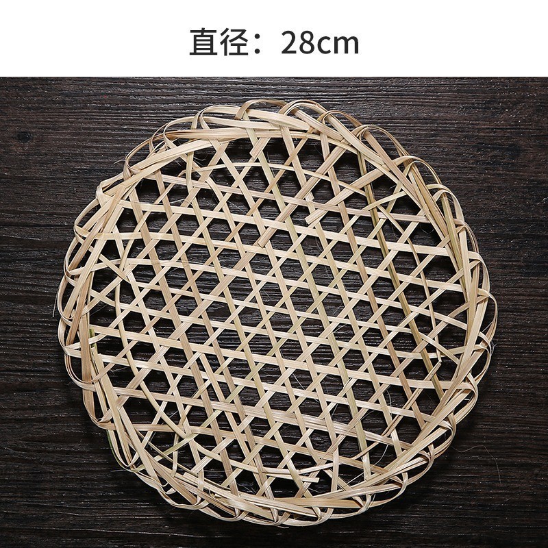 竹達網煮魚竹子竹編み竹網マット防粘砂鍋底網六角竹片防糊底|undefined