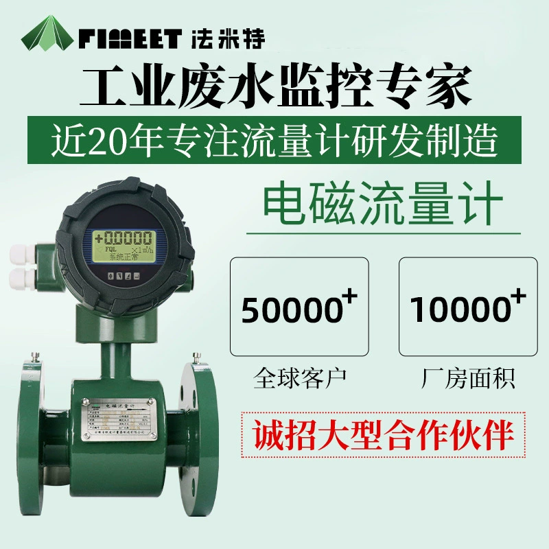 Farmit LDG, износостойкий и устойчивый к коррозии жидкий промышленный канализационный пульпа, высокоточный цифровой электромагнитный расходомер