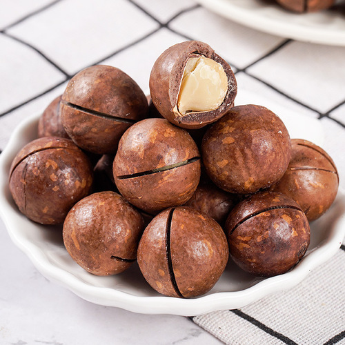 Macadamia nut cream flavor new large grain Internet celebrity casual snacks bagged and canned wholesale and retail