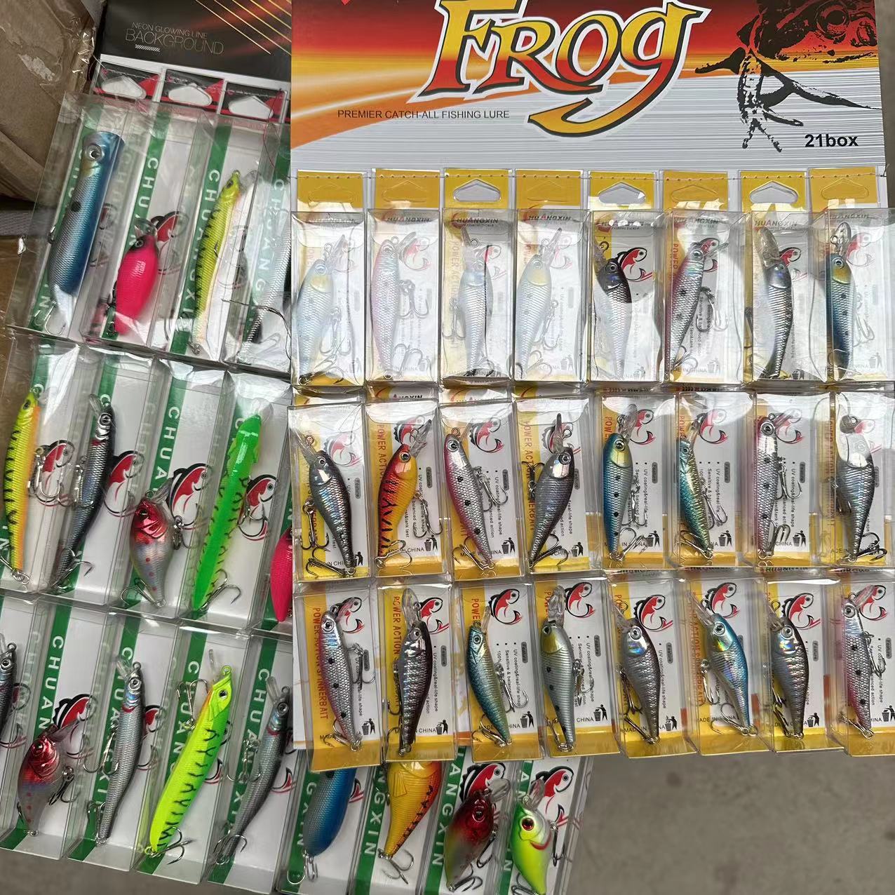 Luya Mino cebo duro mezclado tiro largo pequeño Mino suministros de pesca Luya cebo 27 paquete de tarjetas 25 paquete de tarjetas