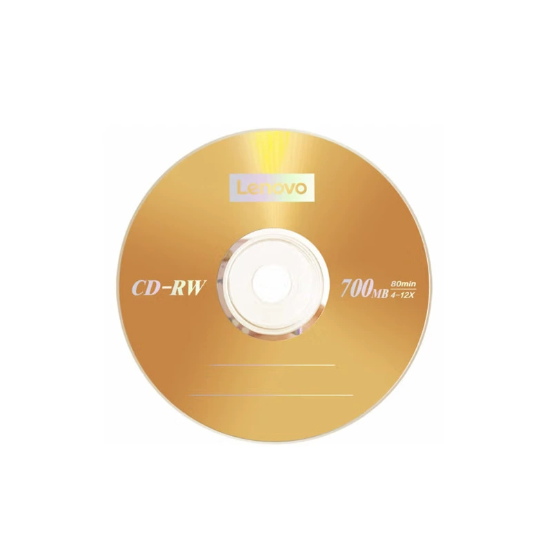 Компакт CD-RW от Lenovo может быть записано на чистый диск 4-12 скорости 700 МБ архивы серии, произведено на Тайване, повторно записываемый