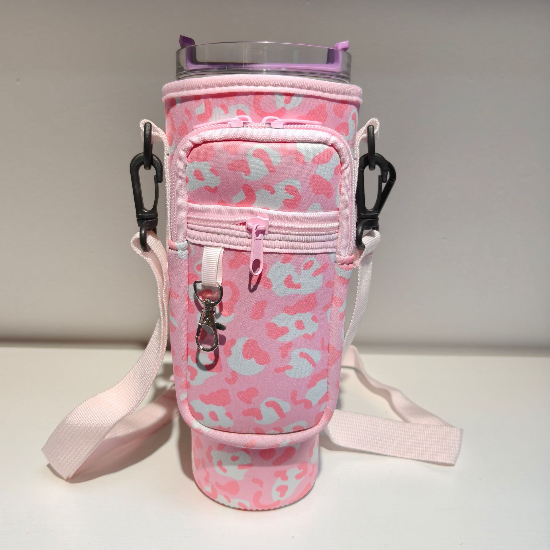 밀크 (키체인 + 더블지퍼 + 카라비너 + 스팟배송)