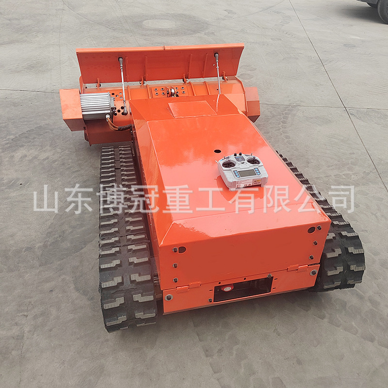 Purely Electric Remote-Controlled Lawn Mower Forest Firefighting Emergency Isolation Belt Clearing Robot 55-Degree Slope Cutting Vehicle