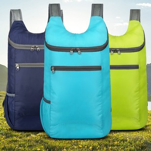 Step Speed New Outdoor Folding Bag Ultra Light Portable Foldable Travel Bag Fitness Sports Backpack Backpack Cross Border