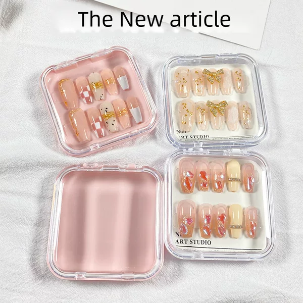 Wearing Armor Box Storage Box Nail Art New Product Packaging Box Internet Celebrous Explosions High-end Exquisite Armor Storage Display Gift